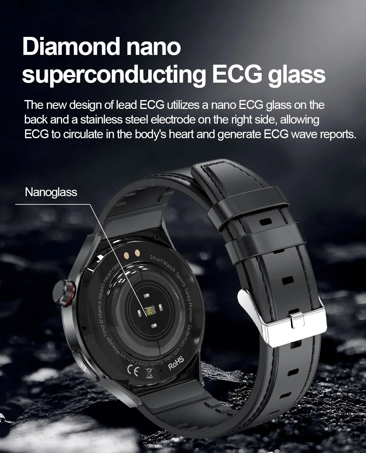 2025 Nursing Grade Smart Watch – Health Monitoring & Bluetooth Call