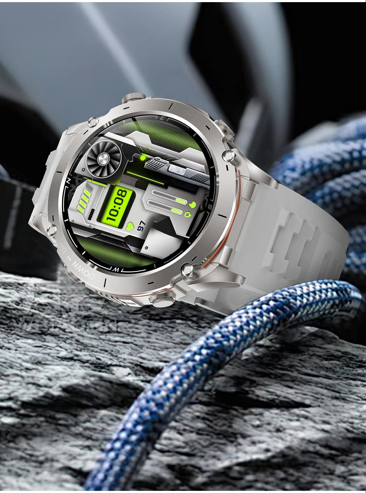 2025 Xiaomi Ultra GPS Smart Watch – 10ATM Waterproof Sports Watch