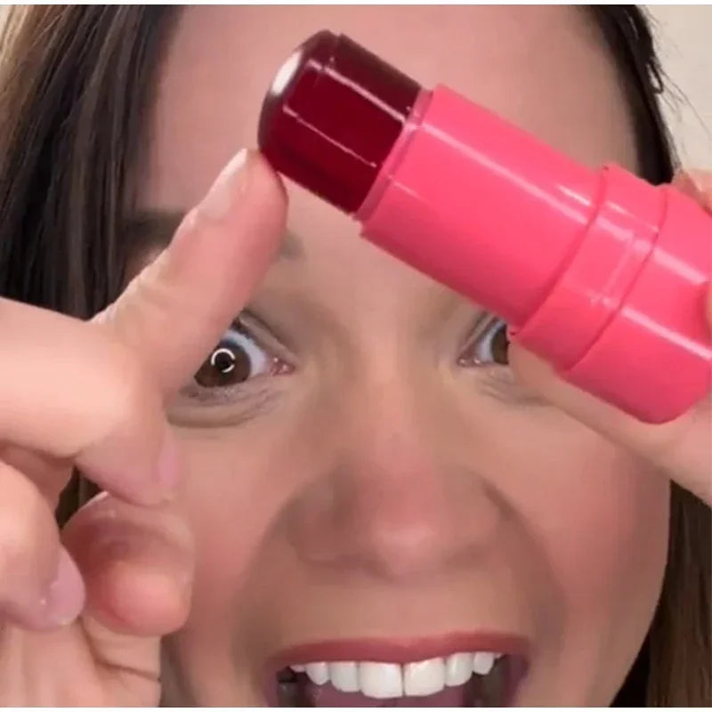 3-in-1 Milk Jelly Tint – Blush, Lipstick & Contour Wand