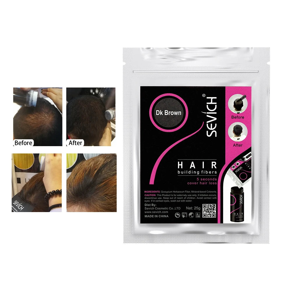 SEVICH Keratin Hair Fiber – 100g Thickening & Hair Loss Concealer