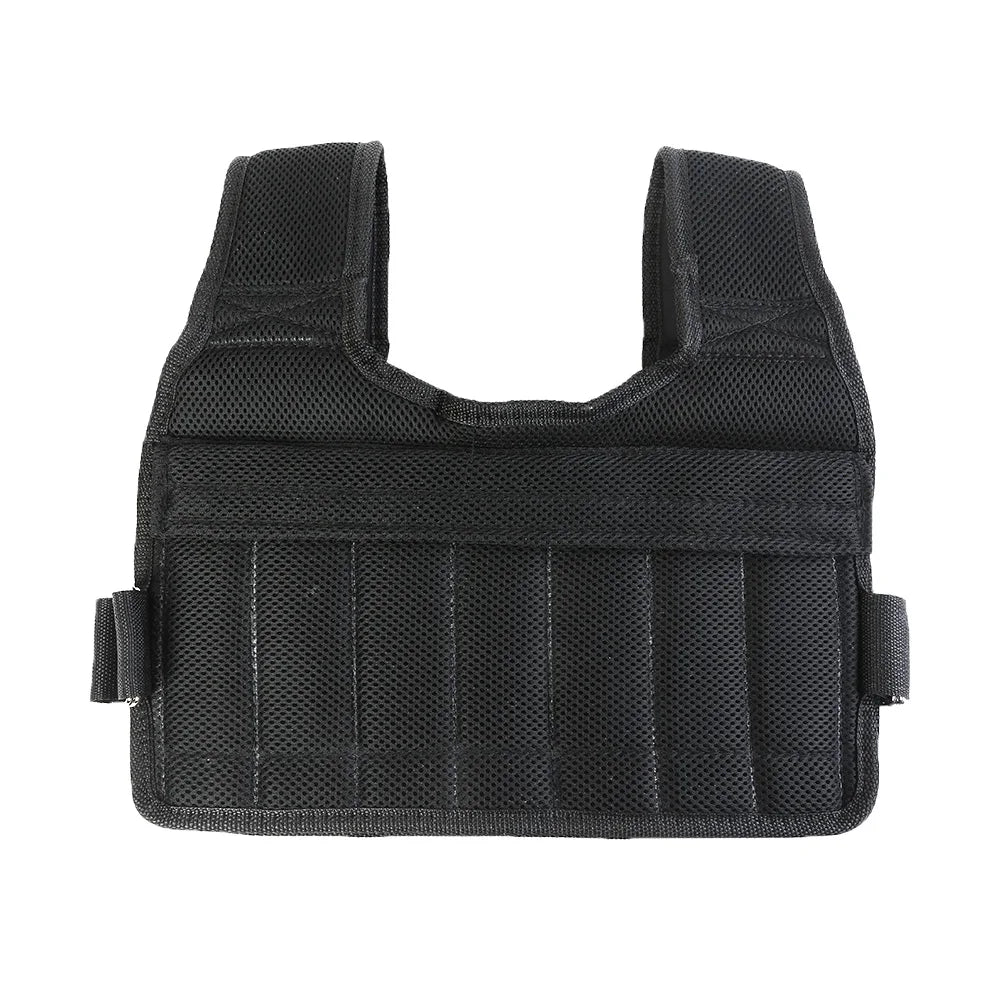 Adjustable Weighted Vest – 3/15/35kg Fitness & Running Jacket