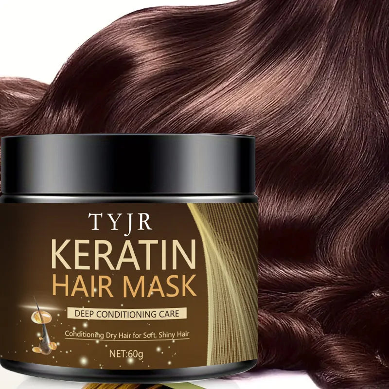 Keratin Magic Hair Mask – Protein Repair & Straightening Cream
