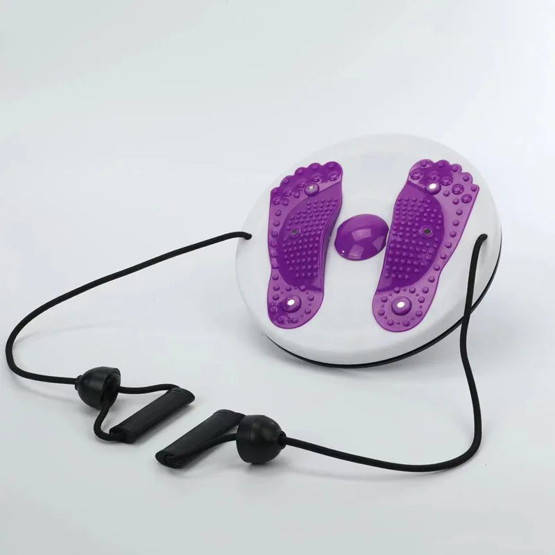 Waist Twisting Disc – Foot Massage & Magnetic Tension Fitness Equipment