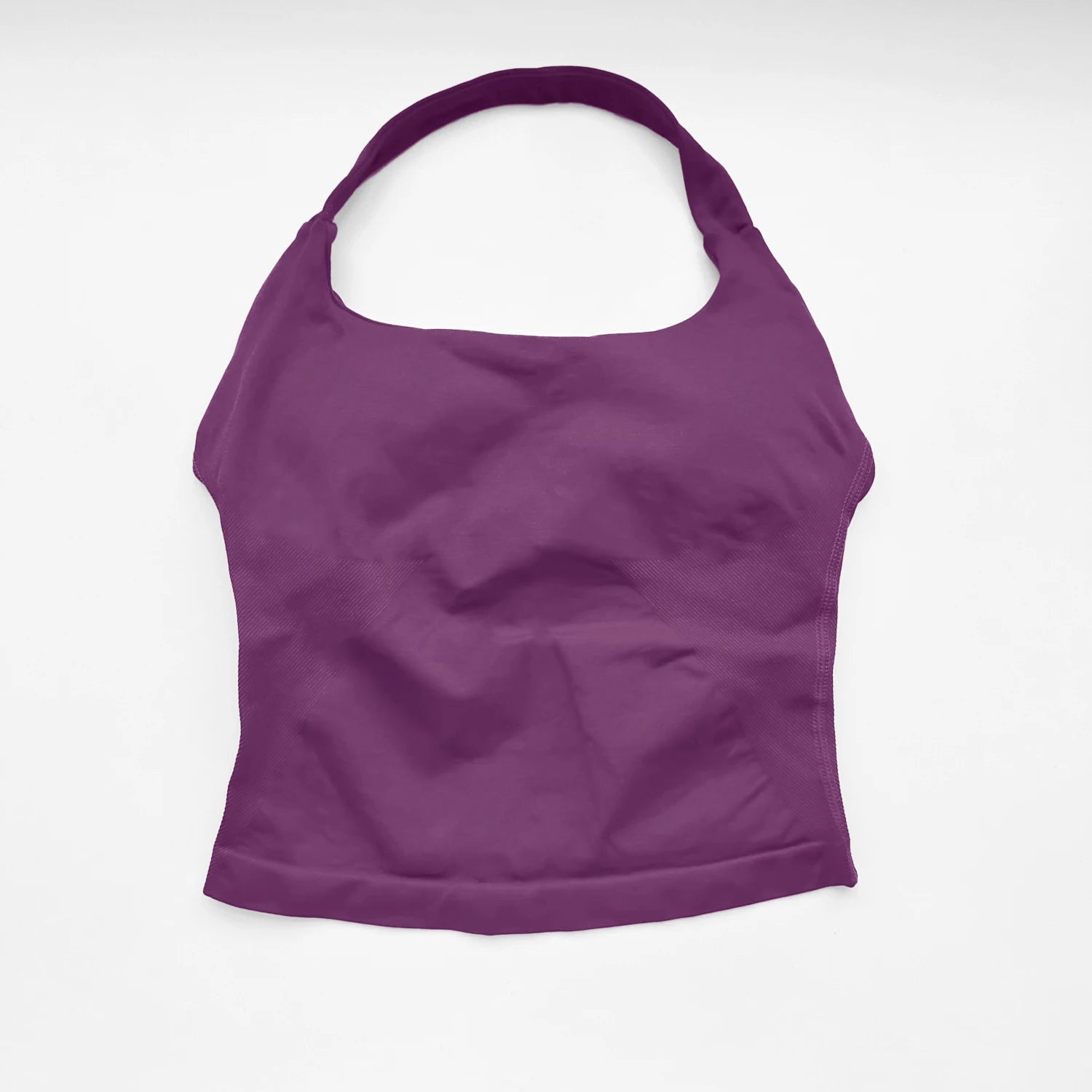 NCLAGEN Halter Yoga Tank – Removable Pad Fitness Sports Bra