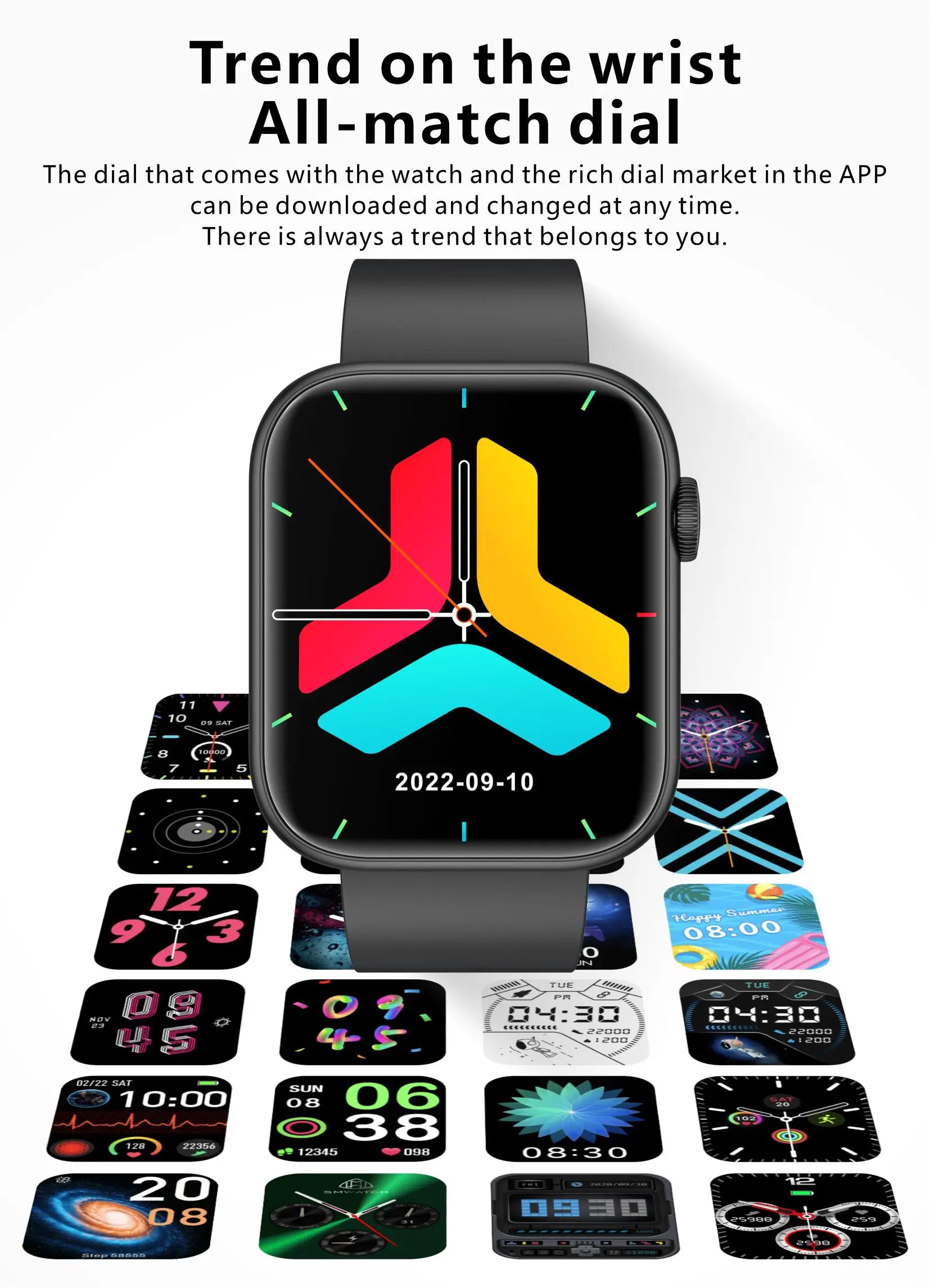LIGE 2025 Smart Watch – Wireless Charging & Bluetooth Calls