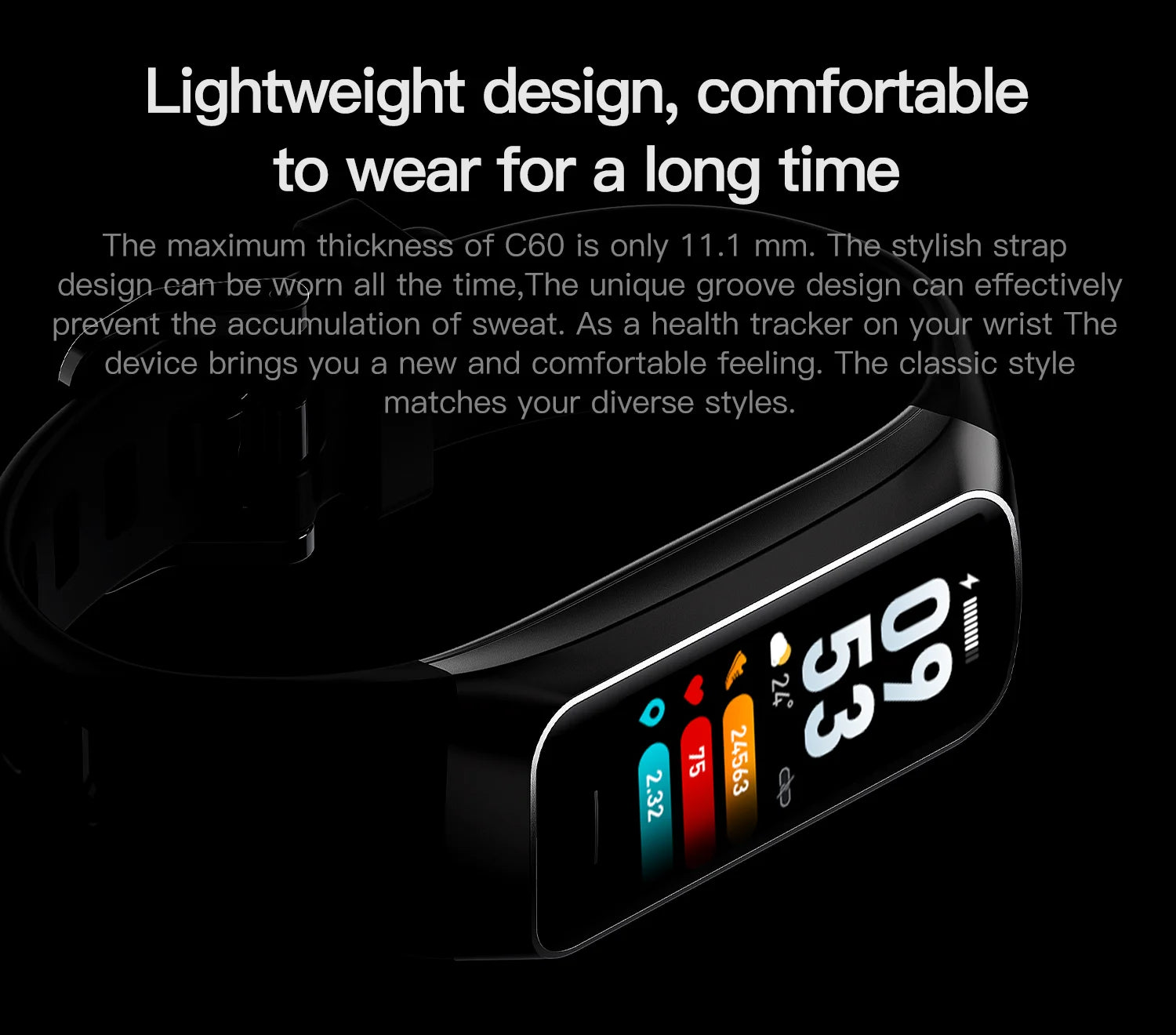 LIGE AMOLED Smart Watch – Heart Rate & Waterproof Fitness Tracker