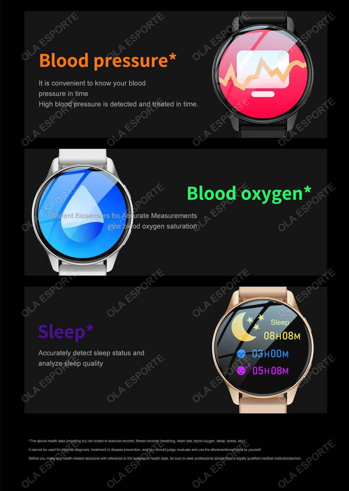 2025 Women’s Smart Watch – Bluetooth Call & Heart Rate Tracker