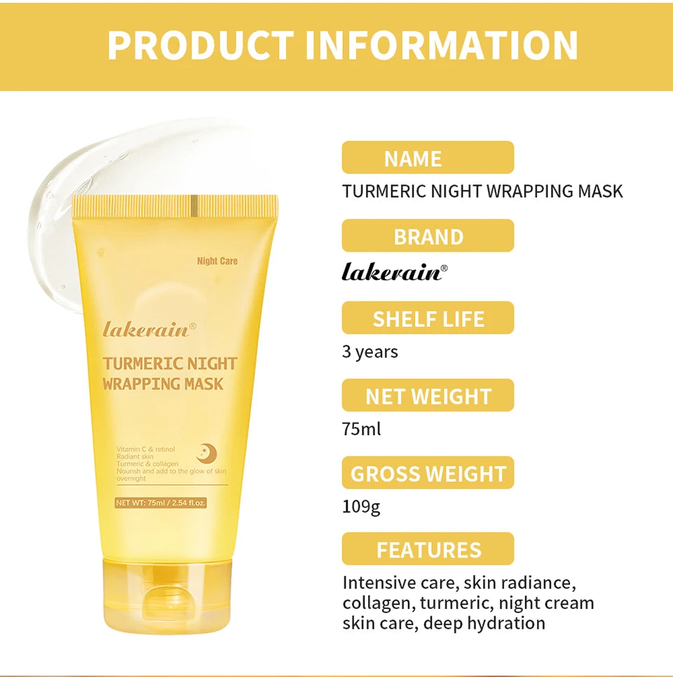 Collagen Jelly Cream – Hydrolyzed Collagen Overnight Facial Mask