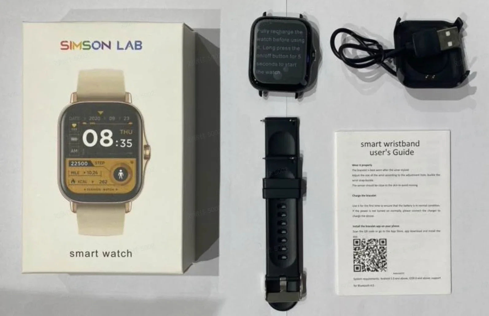 Smart Watch – 1.44" Color Screen with Bluetooth & Health Monitoring
