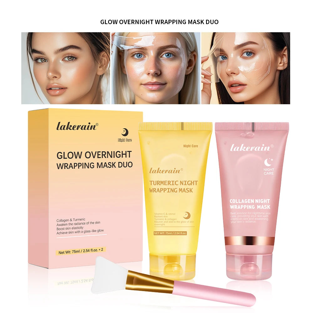Collagen Jelly Cream – Hydrolyzed Collagen Overnight Facial Mask