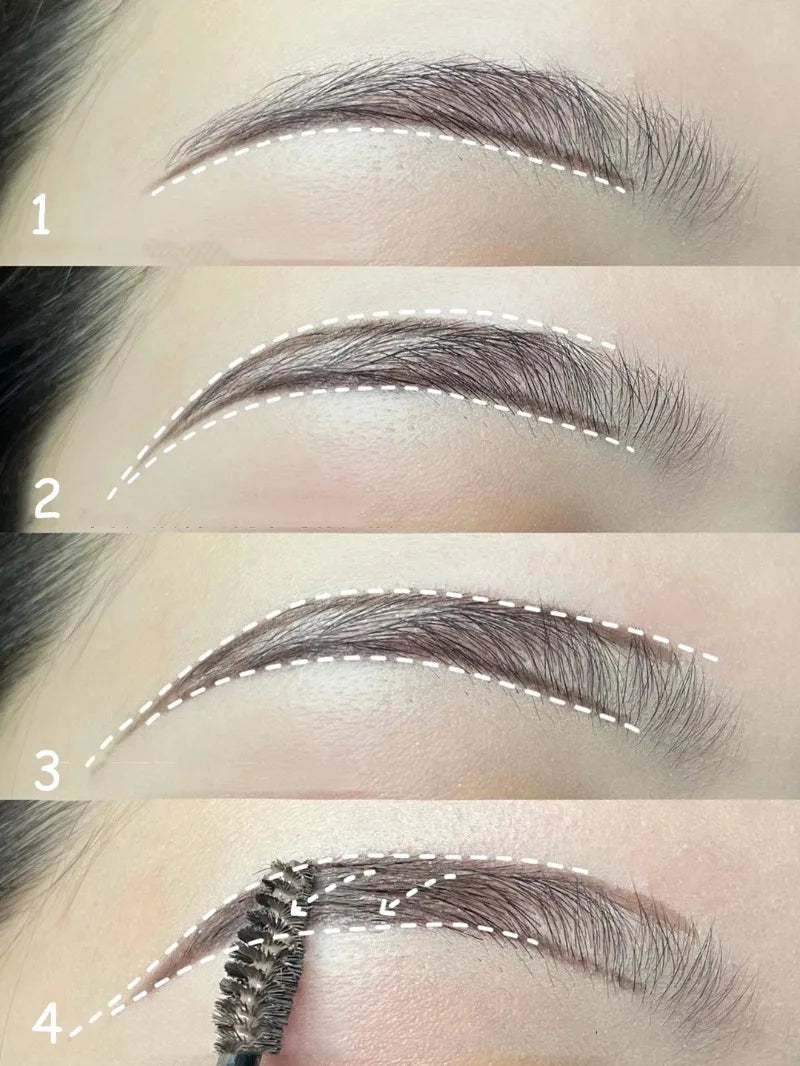 Natural Eyebrow Tint Gel – Waterproof Long-Lasting Brow Dye