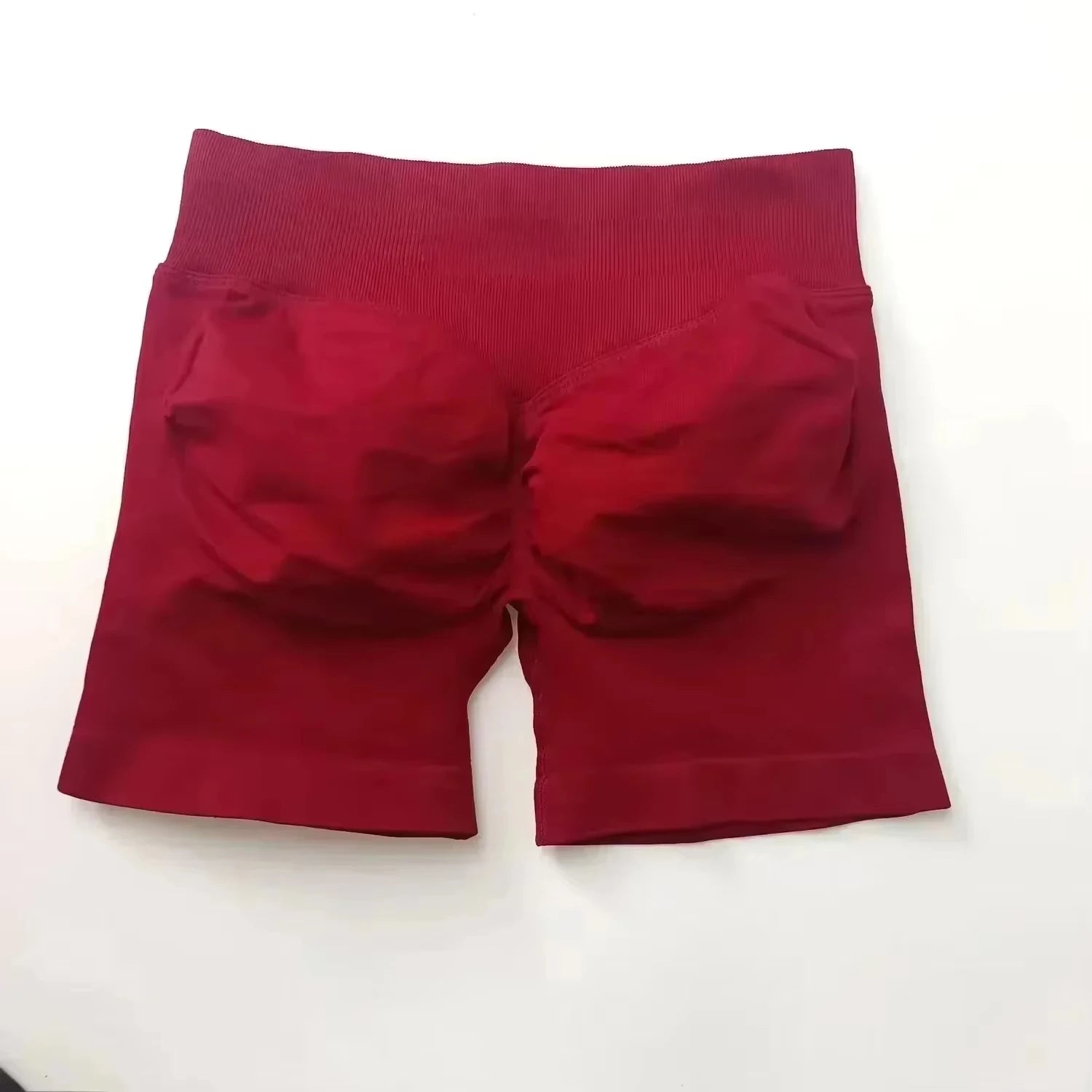 Peach Hip Lifting High Waist Sports Shorts – Slimming Fitness Pants