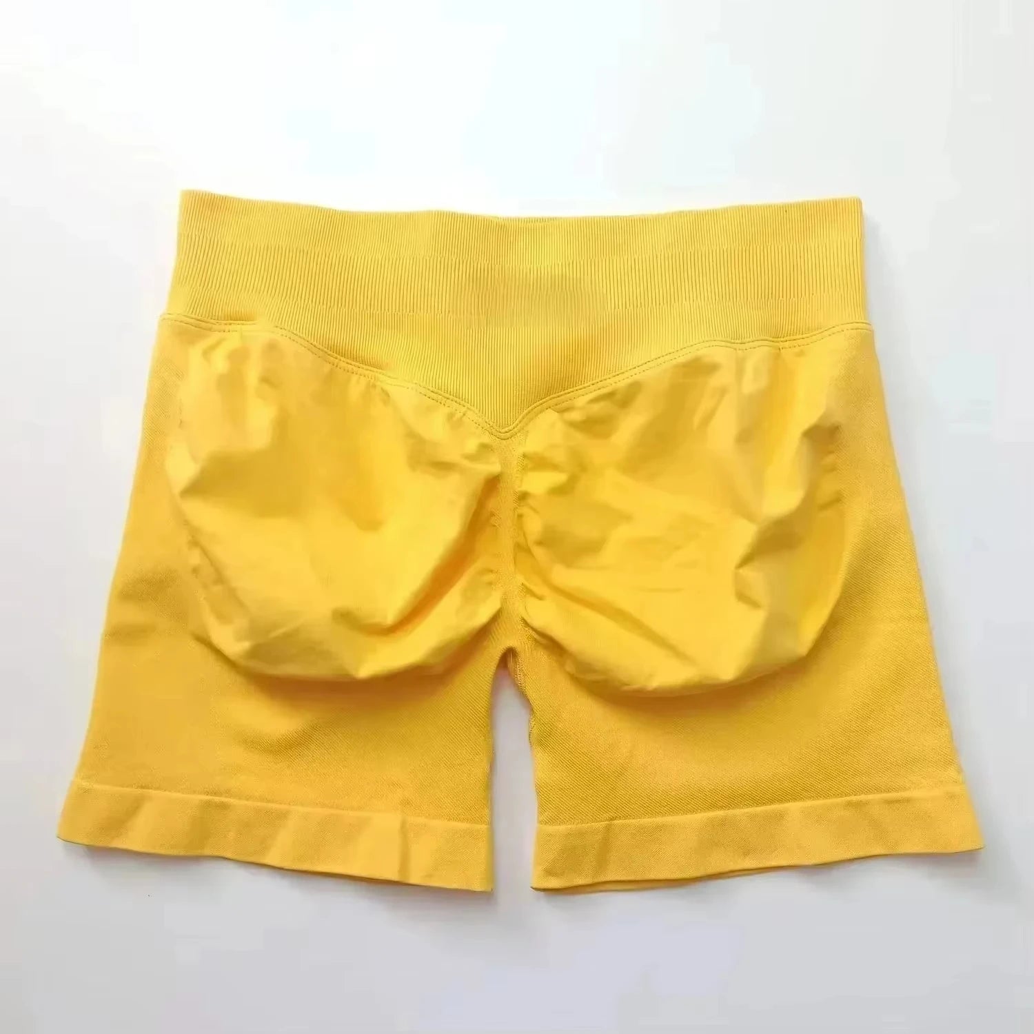 Peach Hip Lifting High Waist Sports Shorts – Slimming Fitness Pants