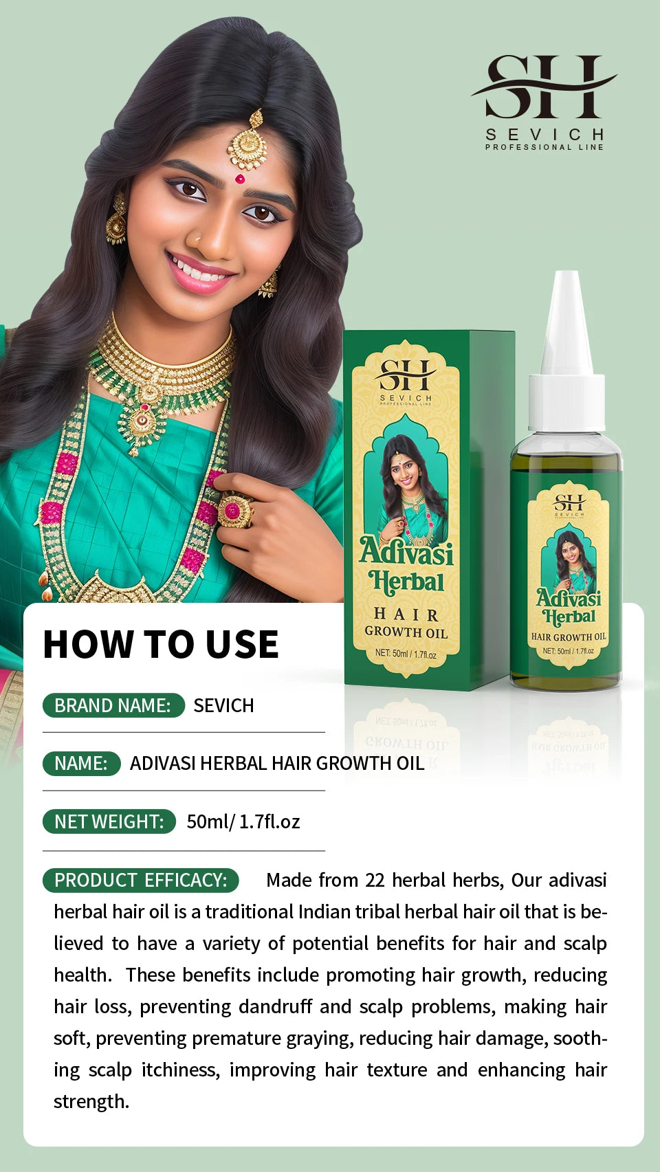 Adivasi Ayurvedic Hair Growth Oil