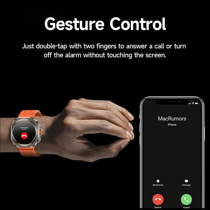 2025 Samsung Galaxy Watch 7 Ultra – AMOLED GPS Smartwatch