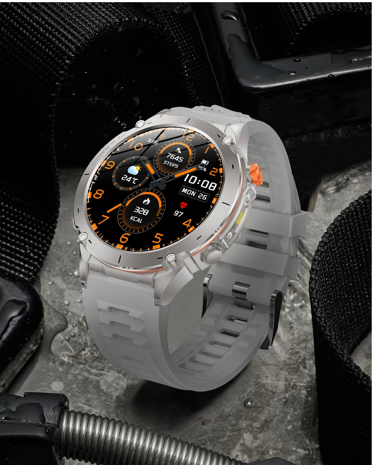 2025 Xiaomi Ultra GPS Smart Watch – 10ATM Waterproof Sports Watch