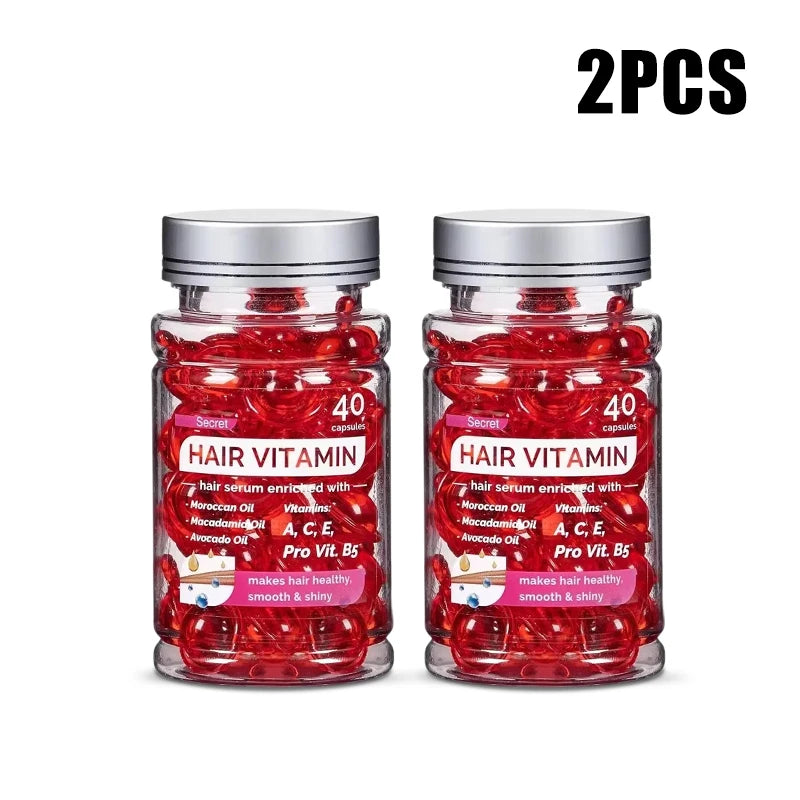 Moroccan Argan Vitamin Hair Oil Capsules