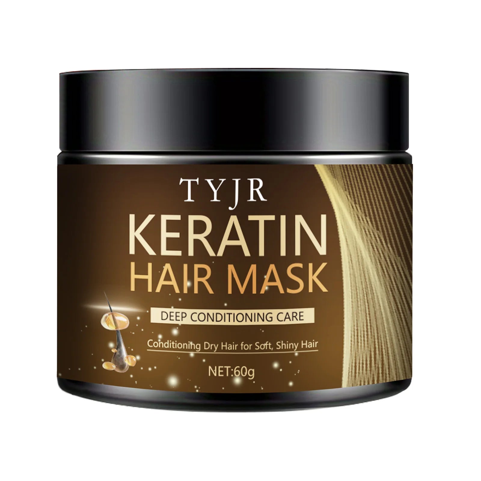 Keratin Magic Hair Mask – Protein Repair & Straightening Cream
