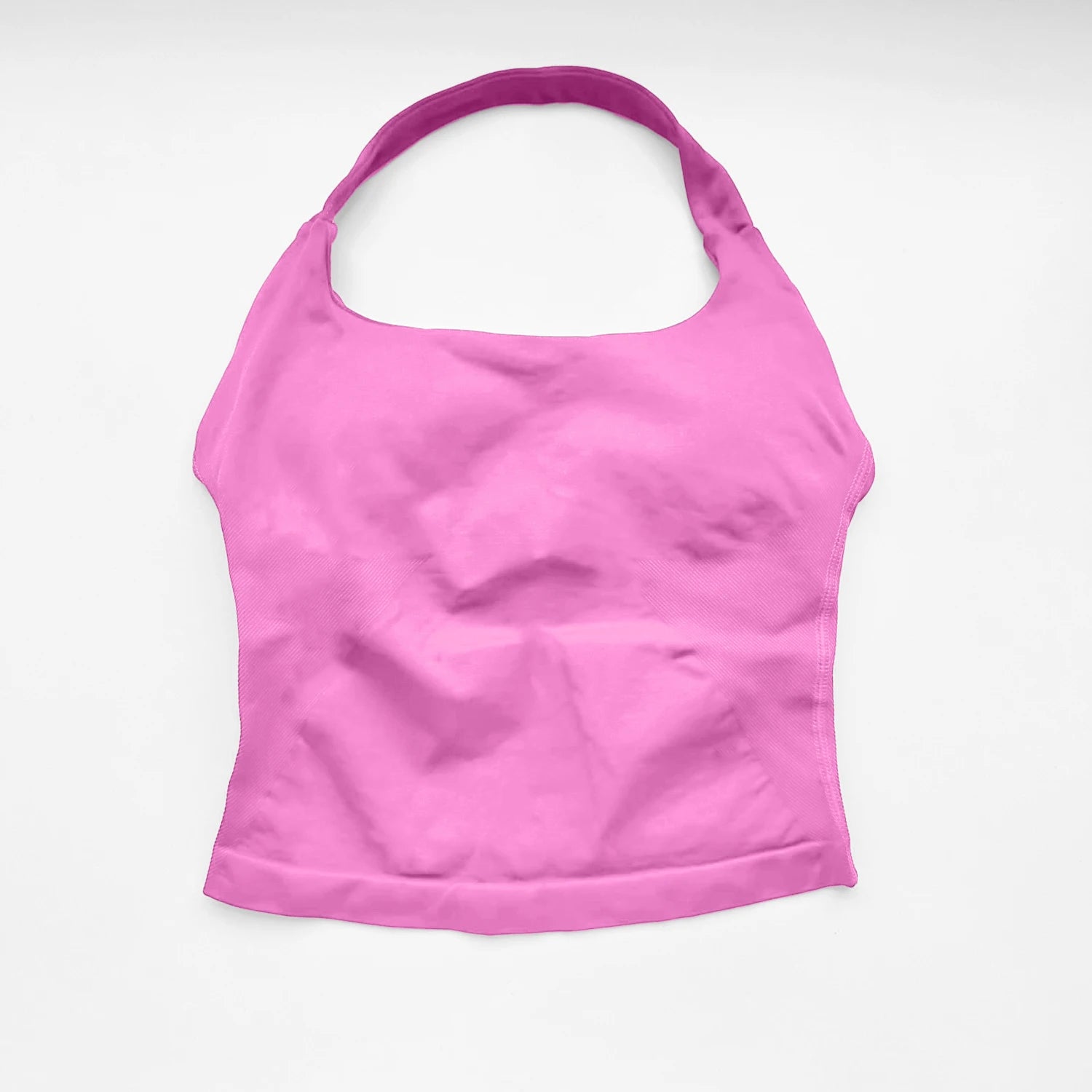 NCLAGEN Halter Yoga Tank – Removable Pad Fitness Sports Bra