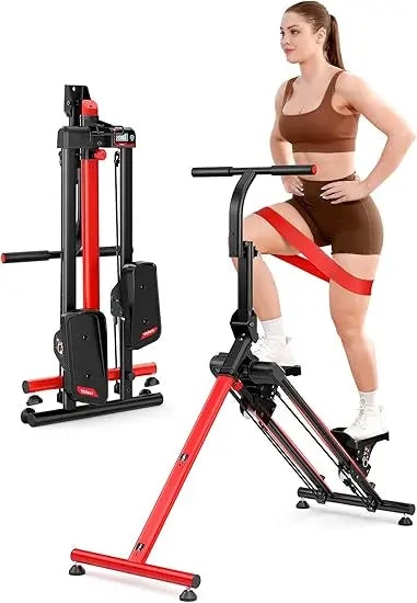 Home Fitness Stair Stepper – Adjustable Levels & Ski Simulation