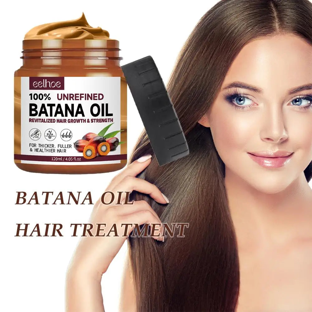 Pure Organic Batana Hair Growth Oil – Natural Hair Mask Treatment