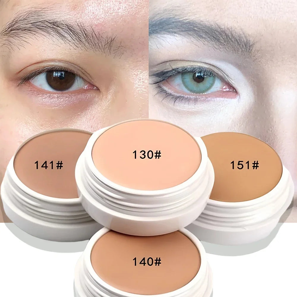 High Coverage Concealer & Foundation Cream – Waterproof BB Base