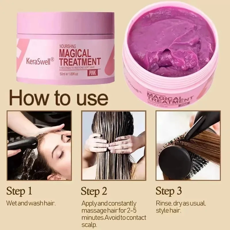 Magical Keratin Hair Mask – 5s Repair & Deep Nourishing Treatment