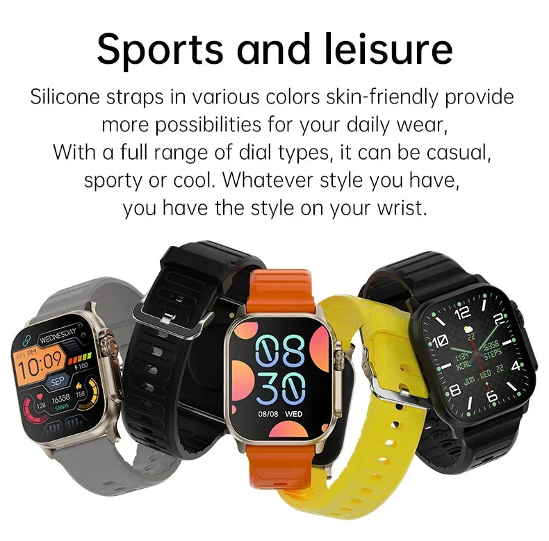 T900 Ultra 2 Smart Watch – 2.3" AMOLED NFC Waterproof