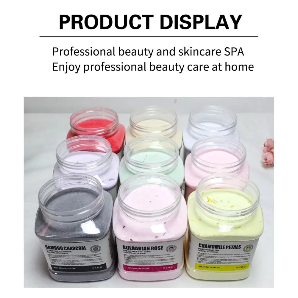 Professional Rose Jelly Mask – Hydrating Peel Off Face Mask Powder