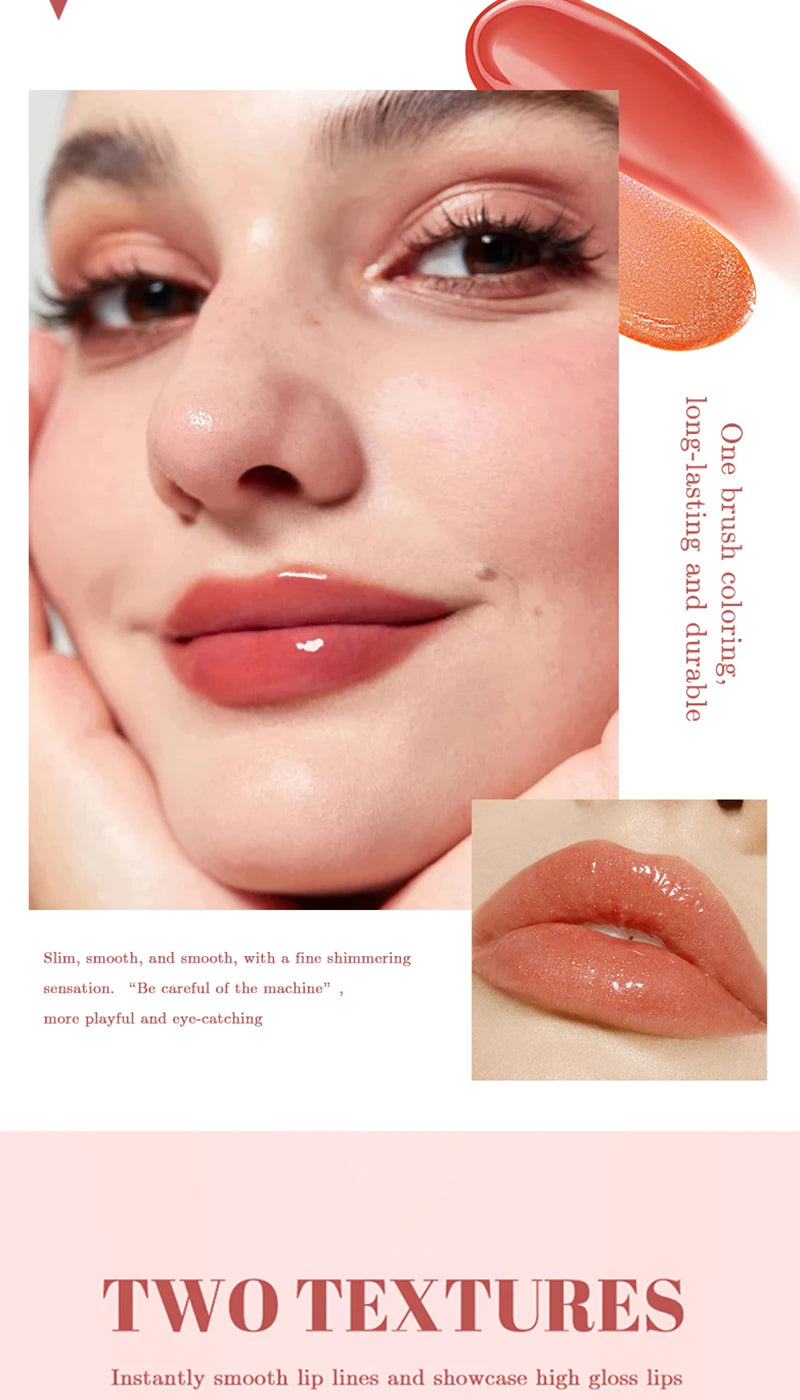 MAGIC CASA Jelly Lip Oil Set – 6pcs Plumping & Hydrating Gloss