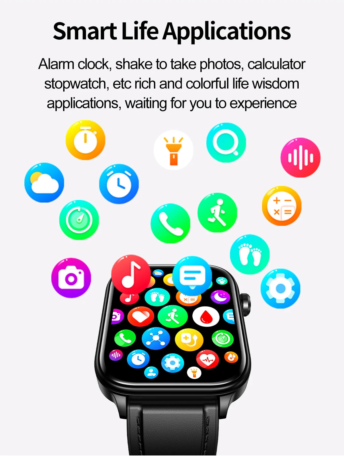 2025 ECG+PPG Smart Watch – Blood Pressure & Health Tracker