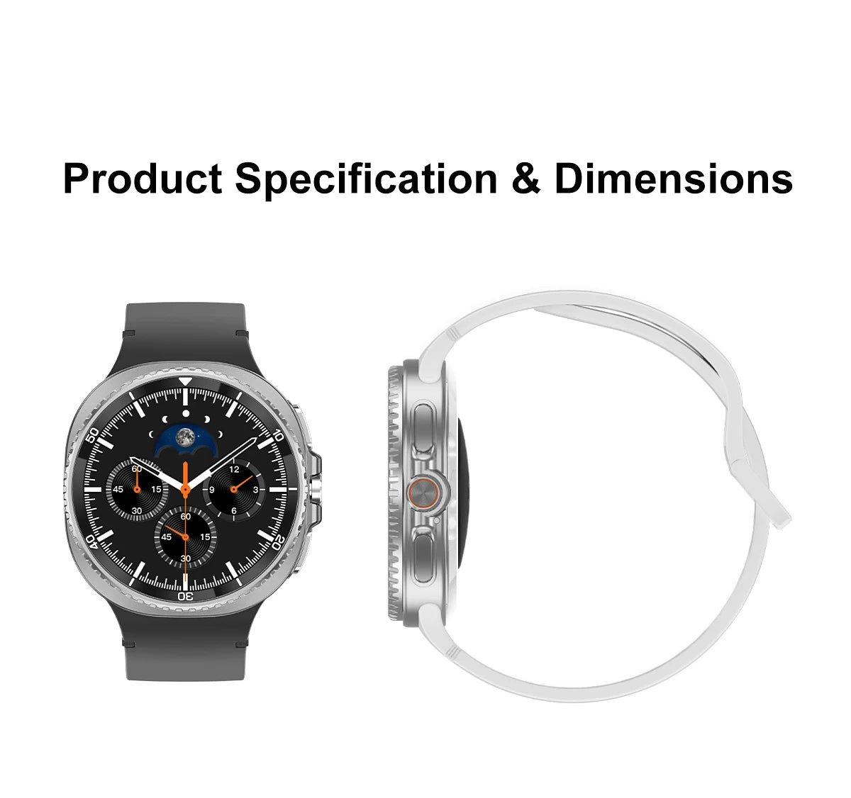 Smart Watch 8 Classic – 1.32" HD GPS Sports Watch
