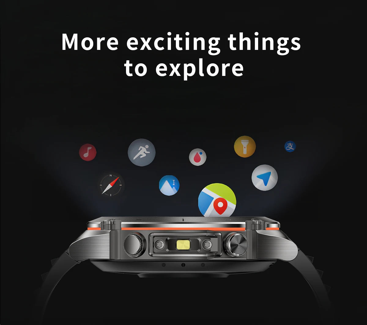2025 Xiaomi Ultra GPS Smart Watch – 10ATM Waterproof Sports Watch