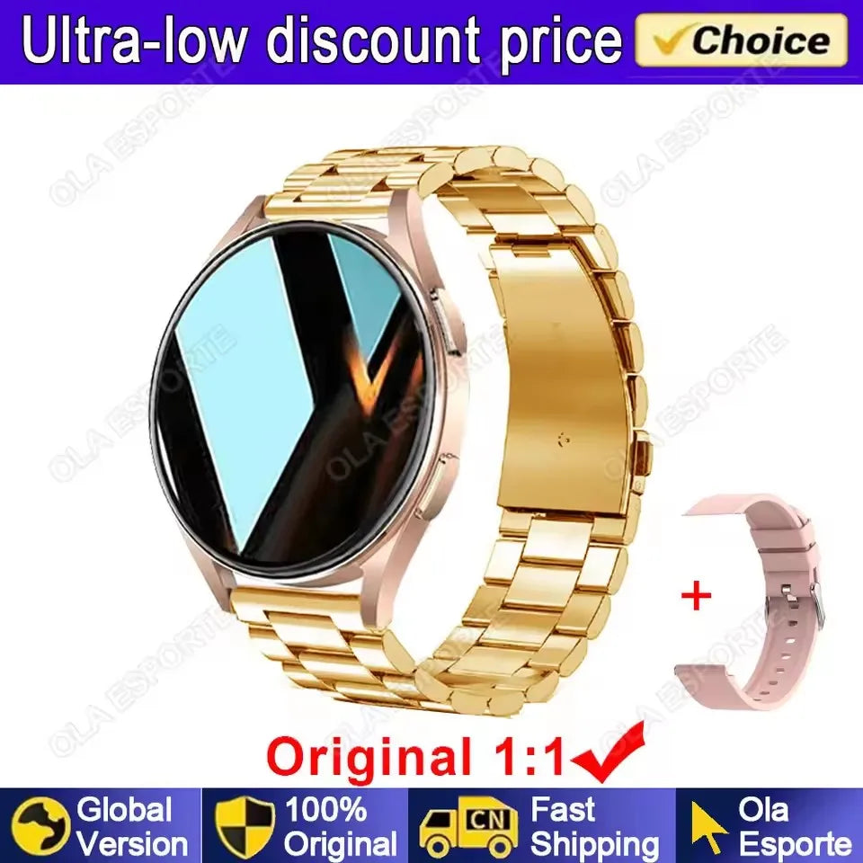 2025 Women’s Smart Watch – Bluetooth Call & Heart Rate Tracker
