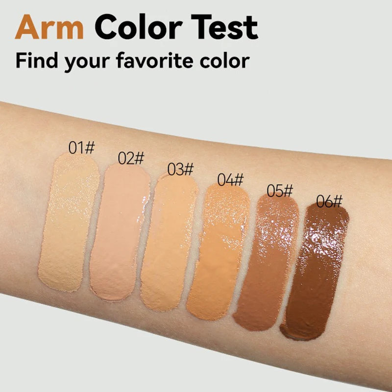 Matte Face Foundation Cream – Full Coverage Waterproof BB Base