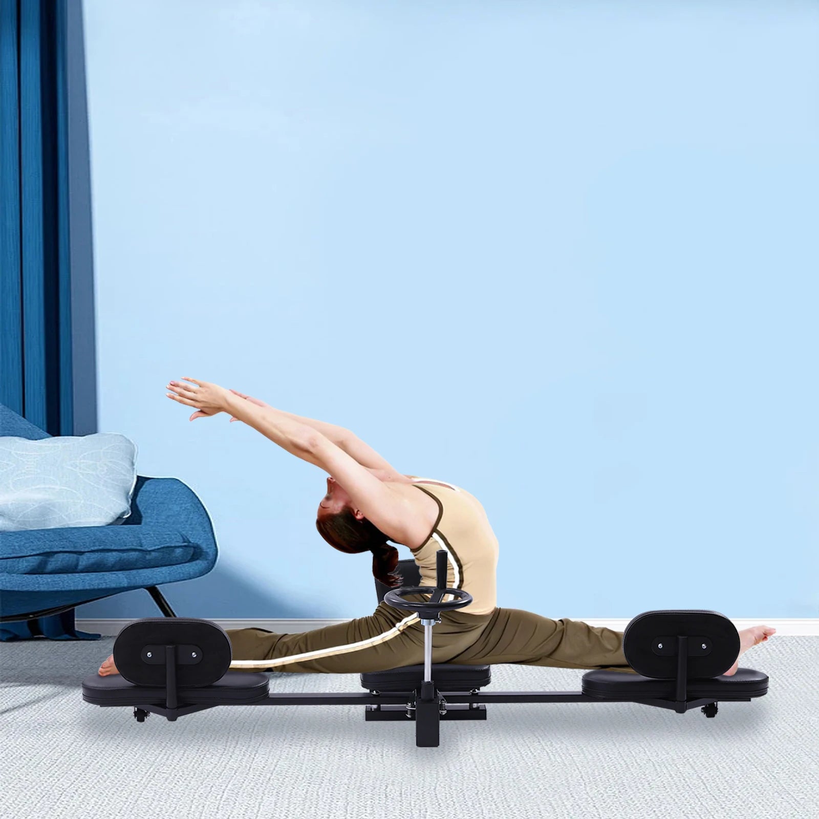 Heavy Duty Leg Stretcher – Flexibility & Splits Training Equipment