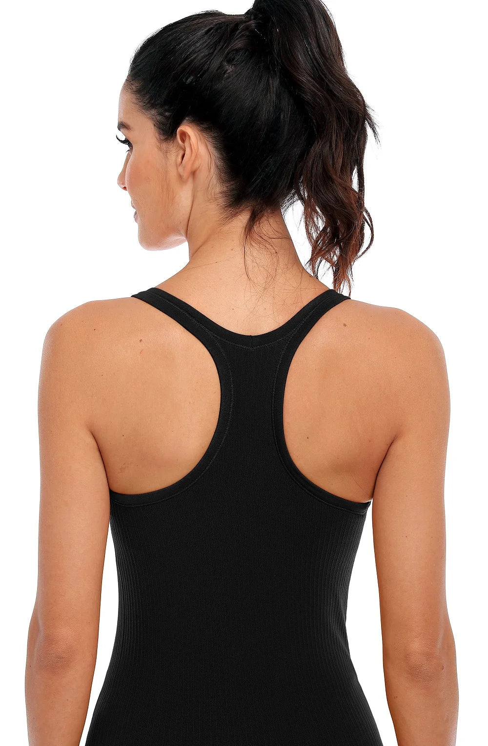 Attraco Women’s Racerback Camisole – Built-In Shelf Bra Tank Top