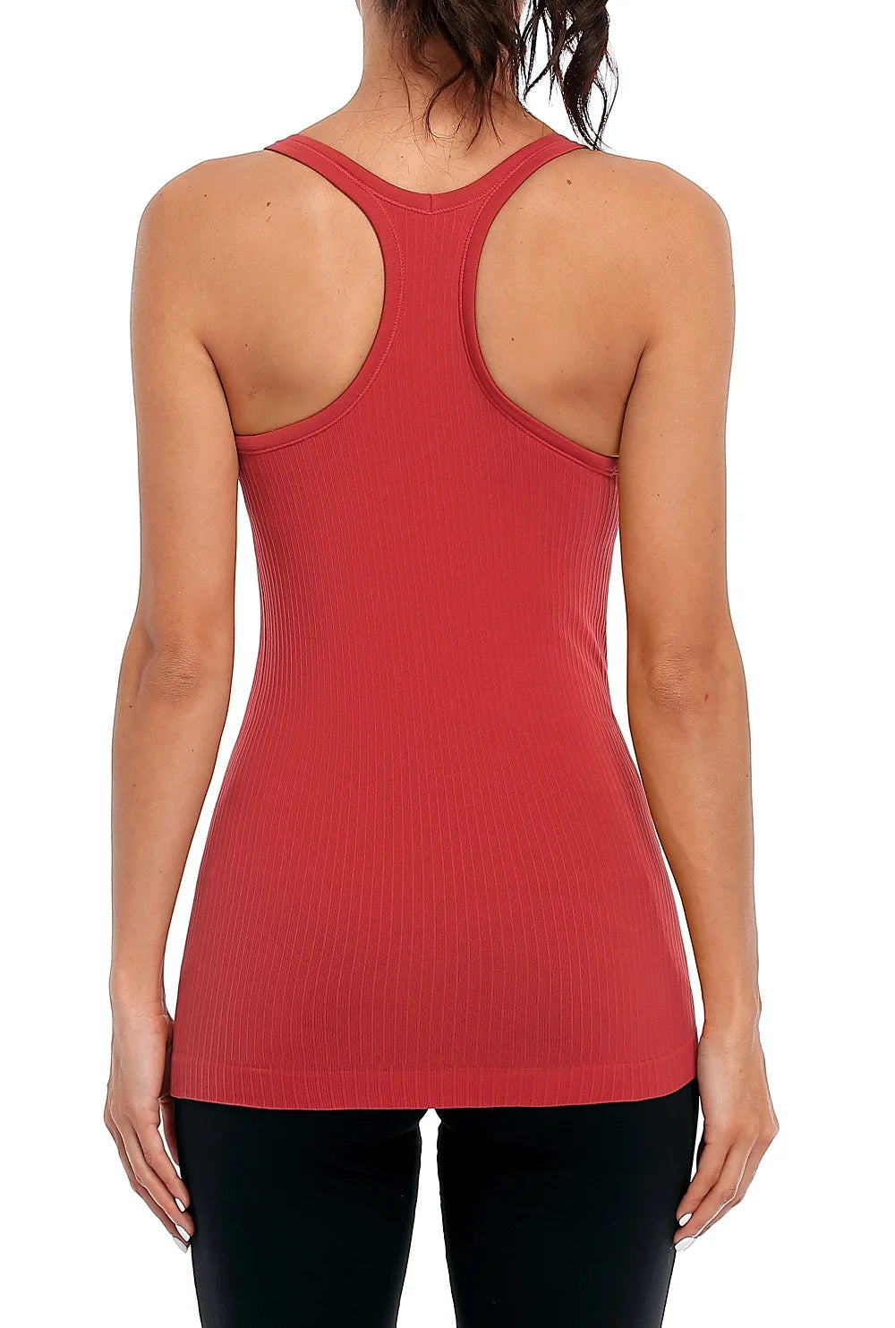 Attraco Women’s Racerback Camisole – Built-In Shelf Bra Tank Top