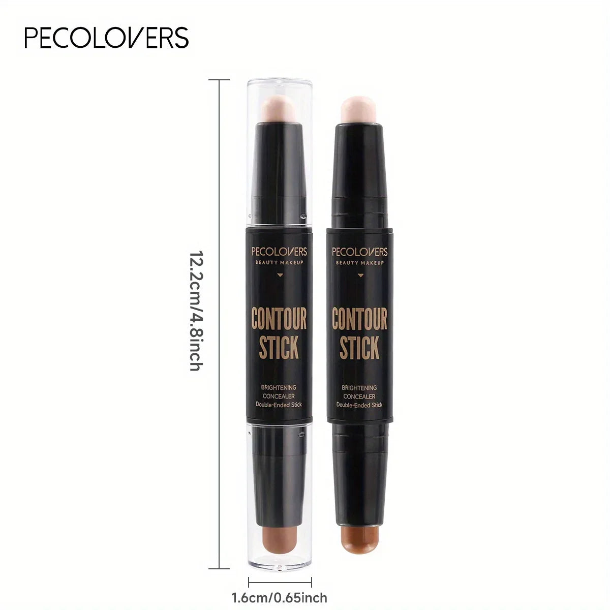 Double Head Highlight & Contour Stick – Waterproof Makeup Pen