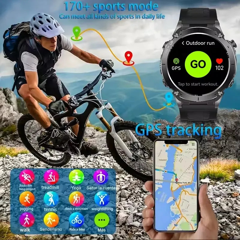 2025 Xiaomi Ultra GPS Smart Watch – 10ATM Waterproof Sports Watch