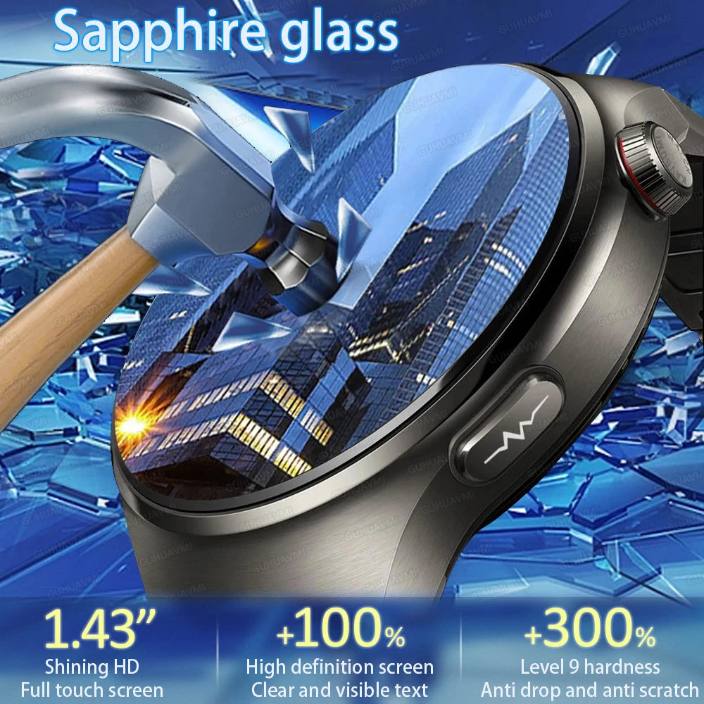 2025 Nursing Grade Smart Watch – Health Monitoring & Bluetooth Call