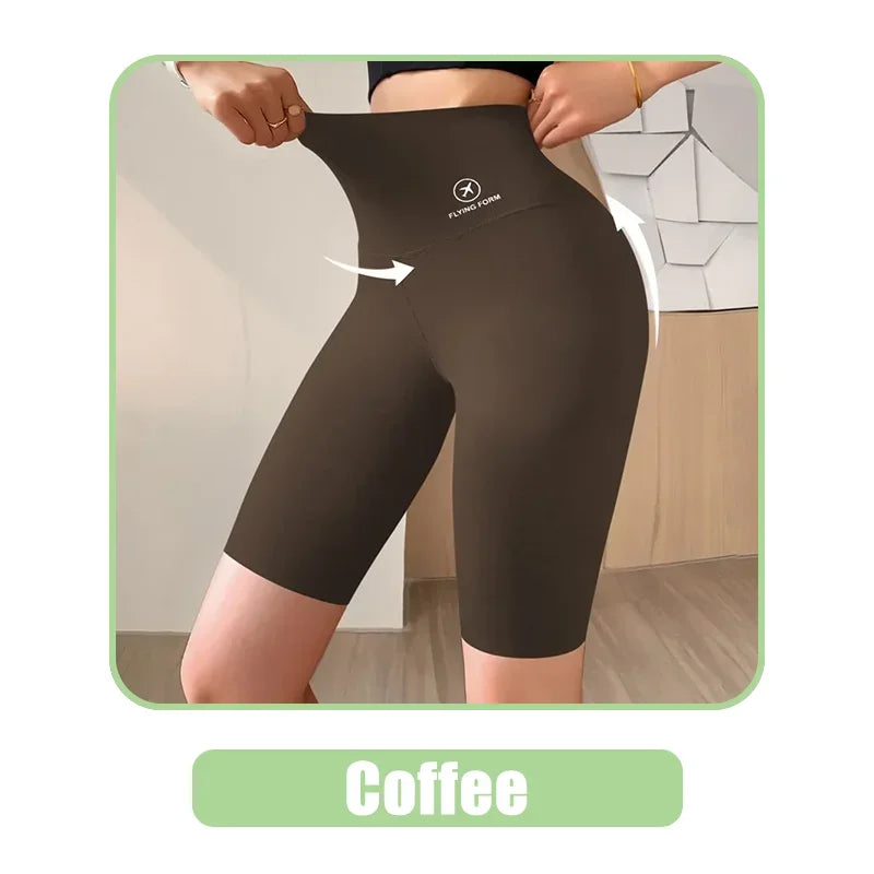 Women’s High Waist Sports Shorts – Push-Up Gym & Yoga Shorts