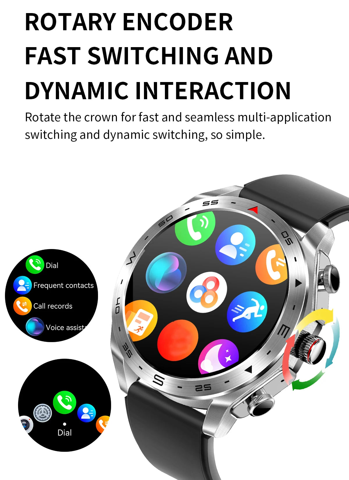 2024 Smart Watch with TWS Earphones – Bluetooth Call & HIFI 9D Sound