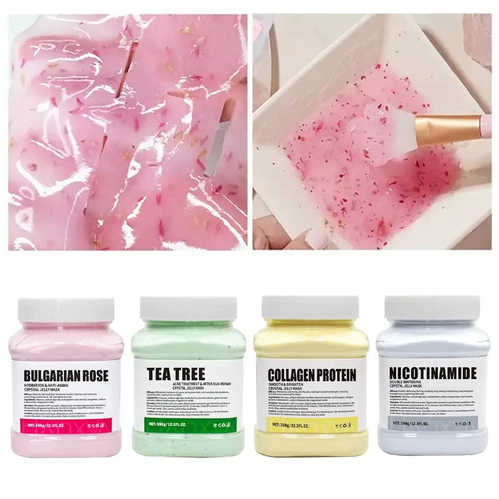 Professional Rose Jelly Mask – Hydrating Peel Off Face Mask Powder