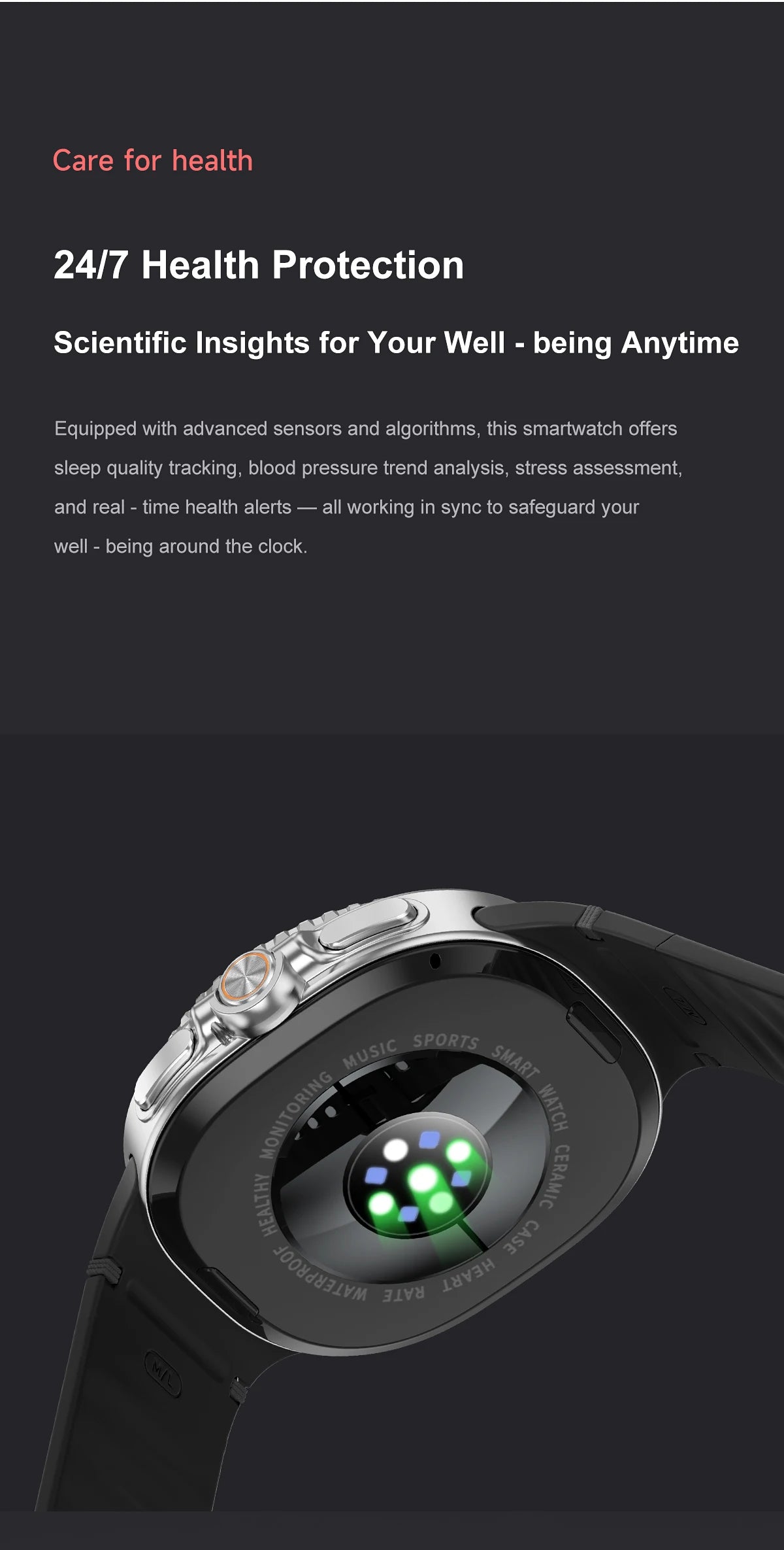 Smart Watch 8 Classic – 1.32" HD GPS Sports Watch