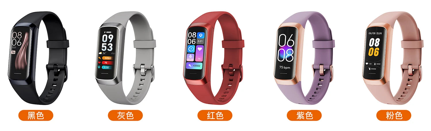 LIGE AMOLED Smart Watch – Heart Rate & Waterproof Fitness Tracker
