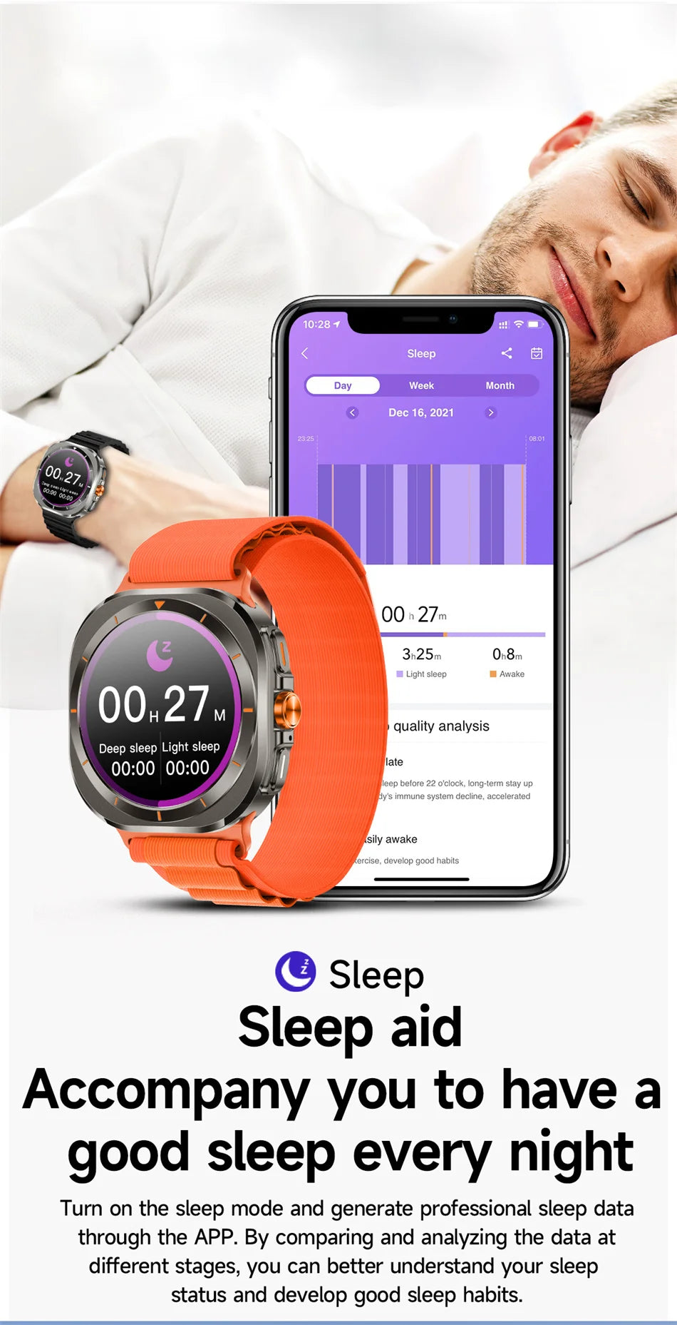 2025 Samsung Galaxy Watch 7 Ultra – AMOLED GPS Smartwatch