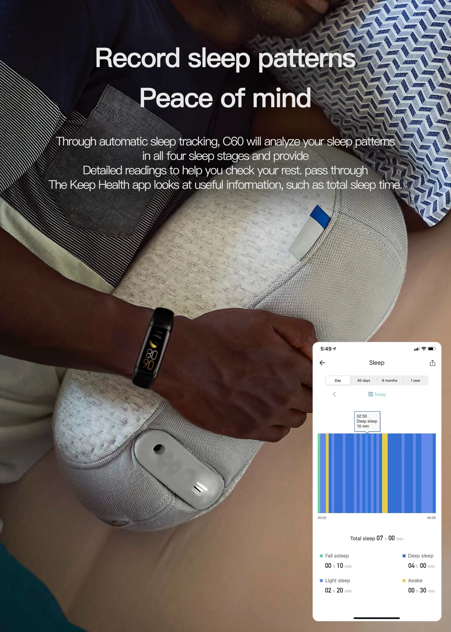 LIGE AMOLED Smart Watch – Heart Rate & Waterproof Fitness Tracker