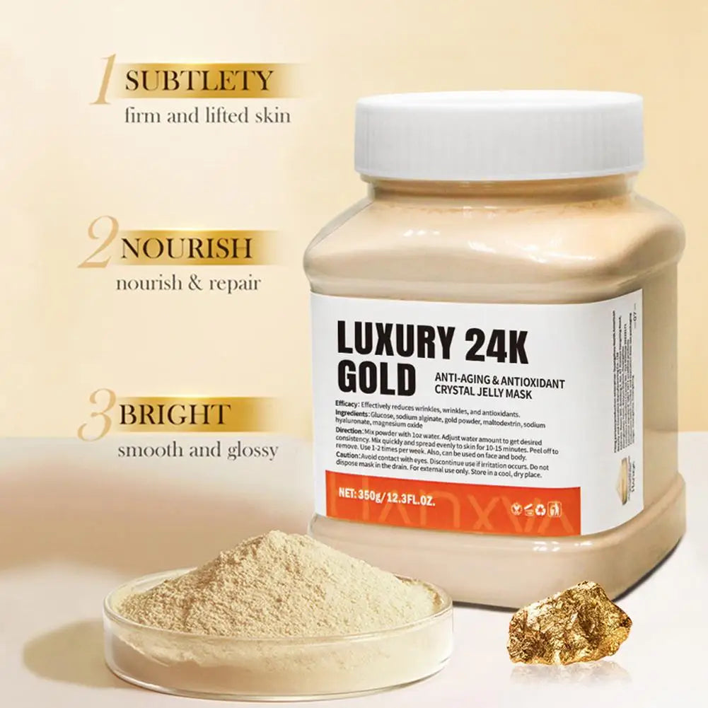 Professional Rose Jelly Mask – Hydrating Peel Off Face Mask Powder
