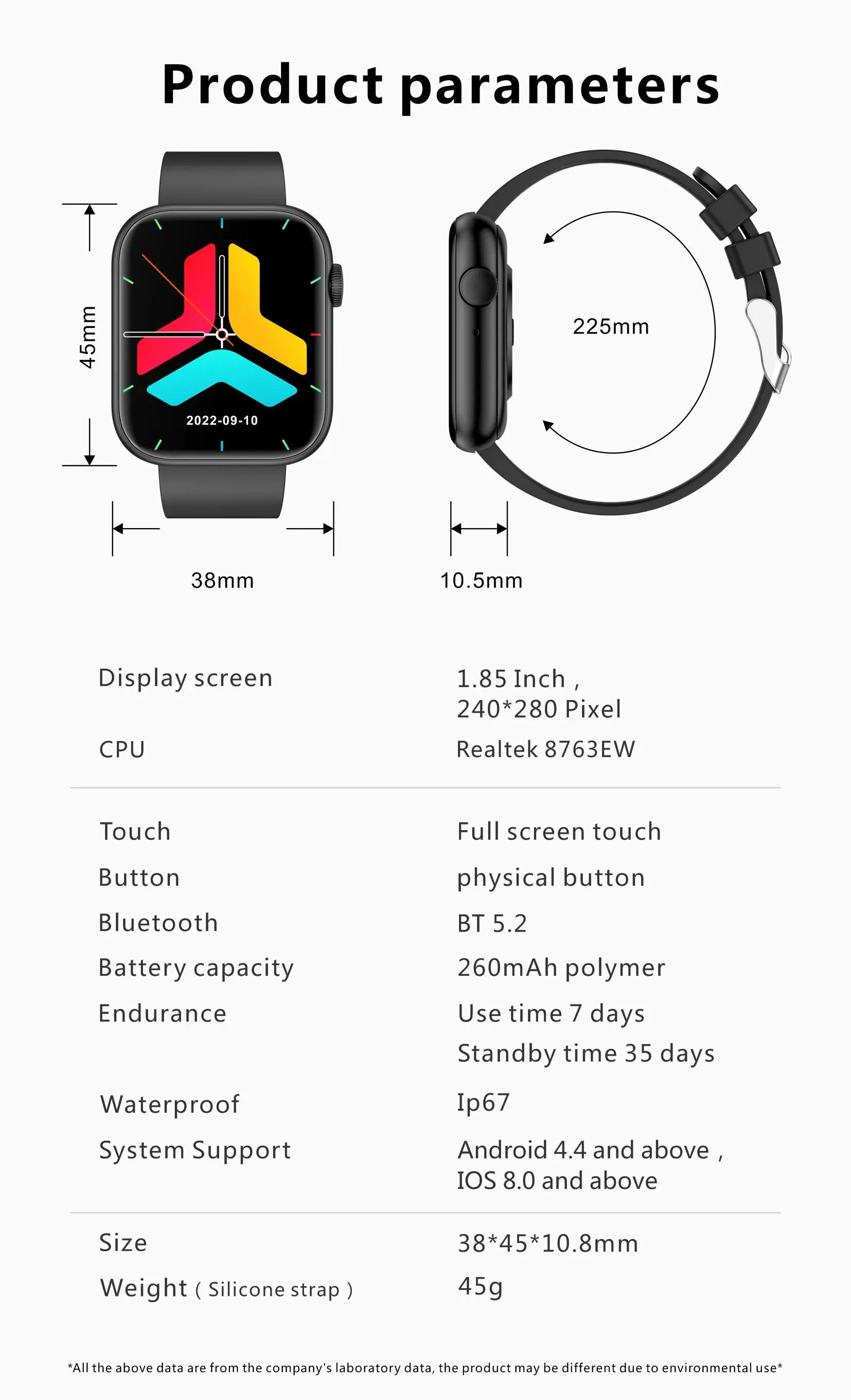 LIGE 2025 Smart Watch – Wireless Charging & Bluetooth Calls